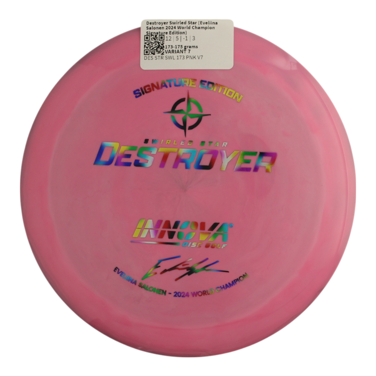 Destroyer Swirled Star (Eveliina Salonen 2024 World Champion Signature Edition)