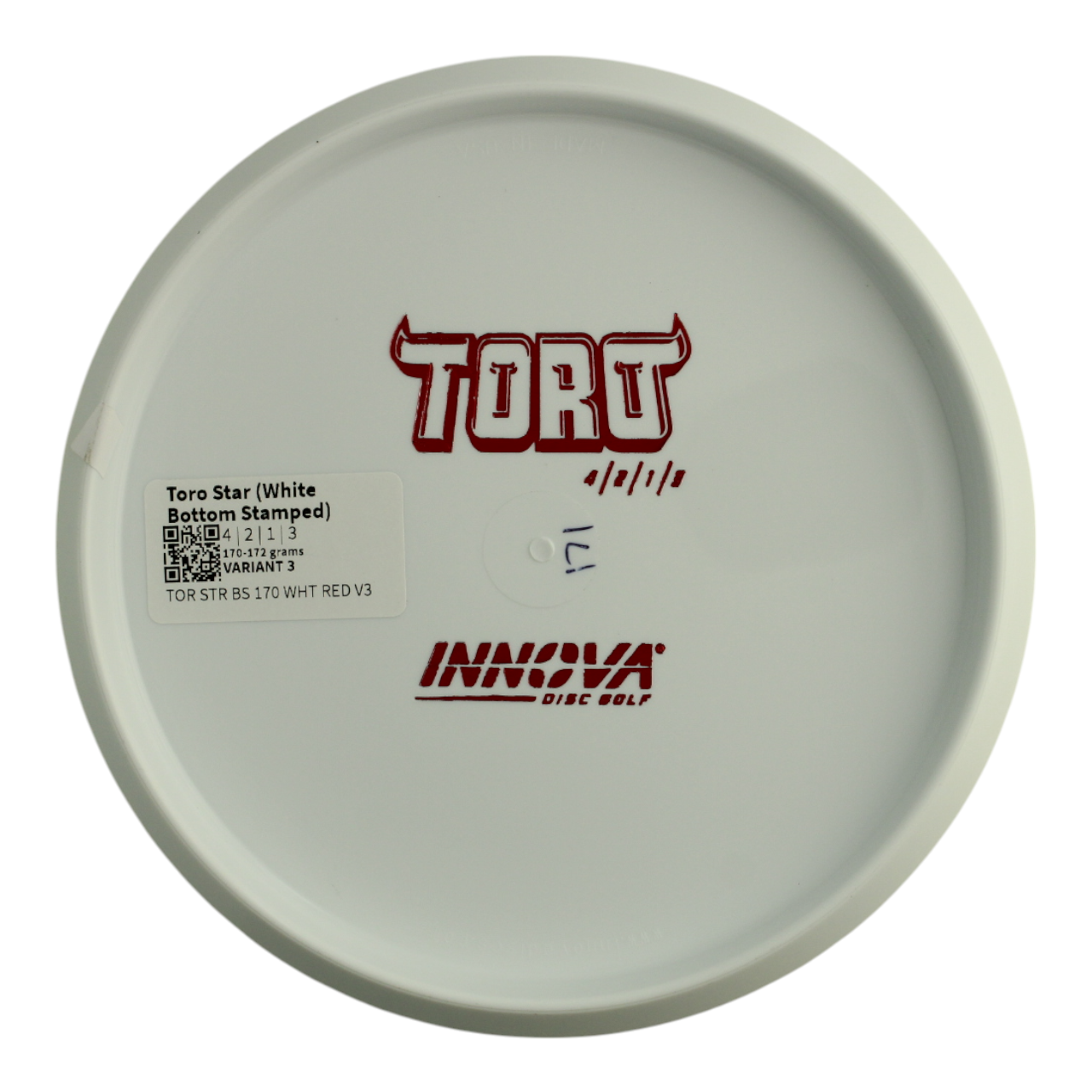 Toro Star (White Bottom Stamped)