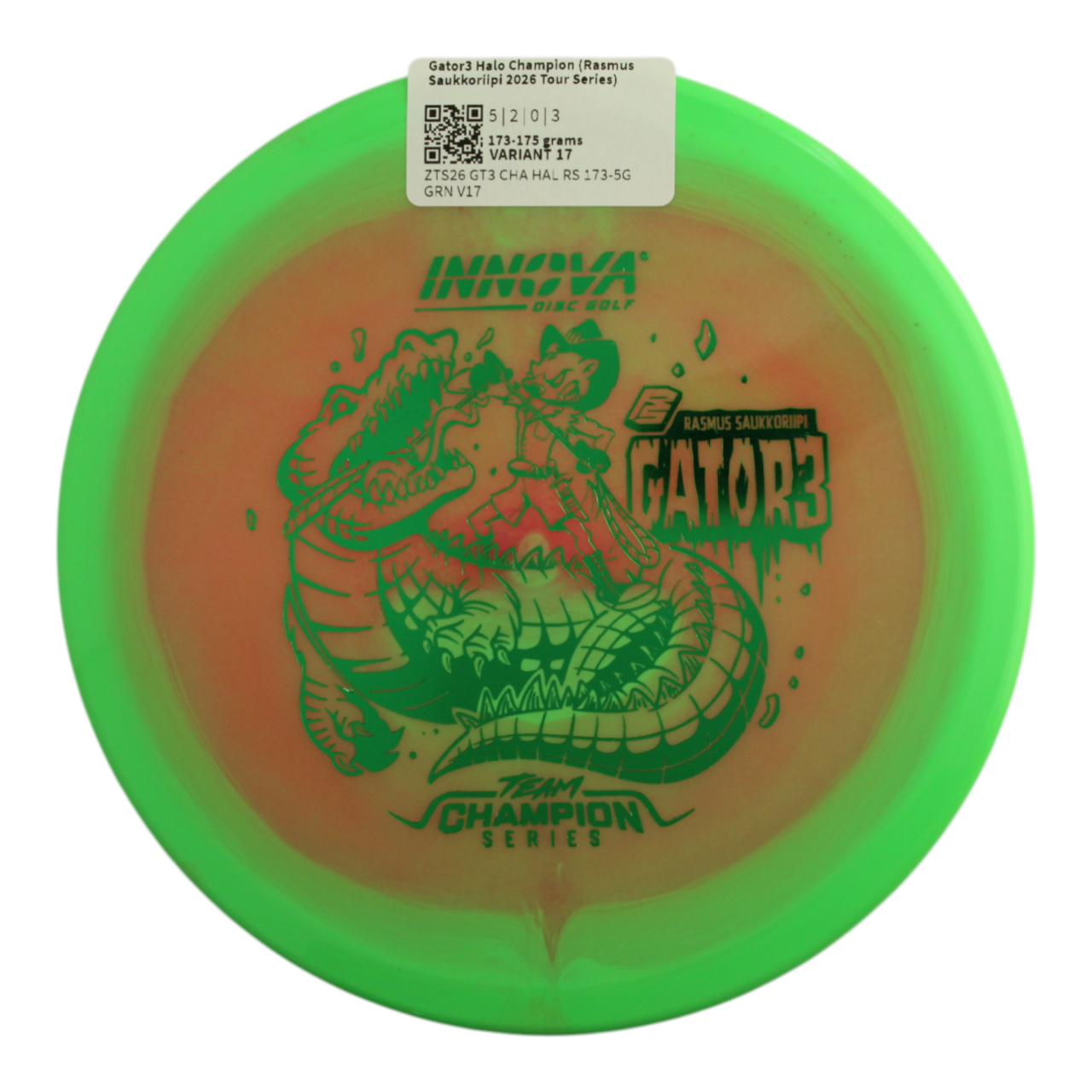 Gator3 Halo Champion (Rasmus Saukkoriipi 2026 Tour Series)