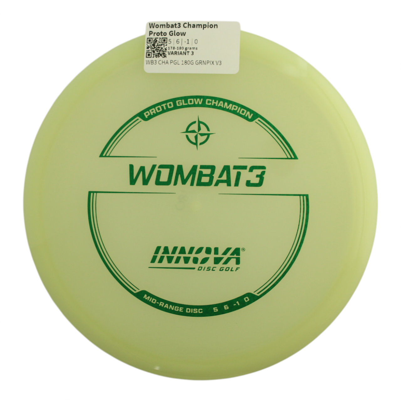 Wombat3 Champion Proto Glow