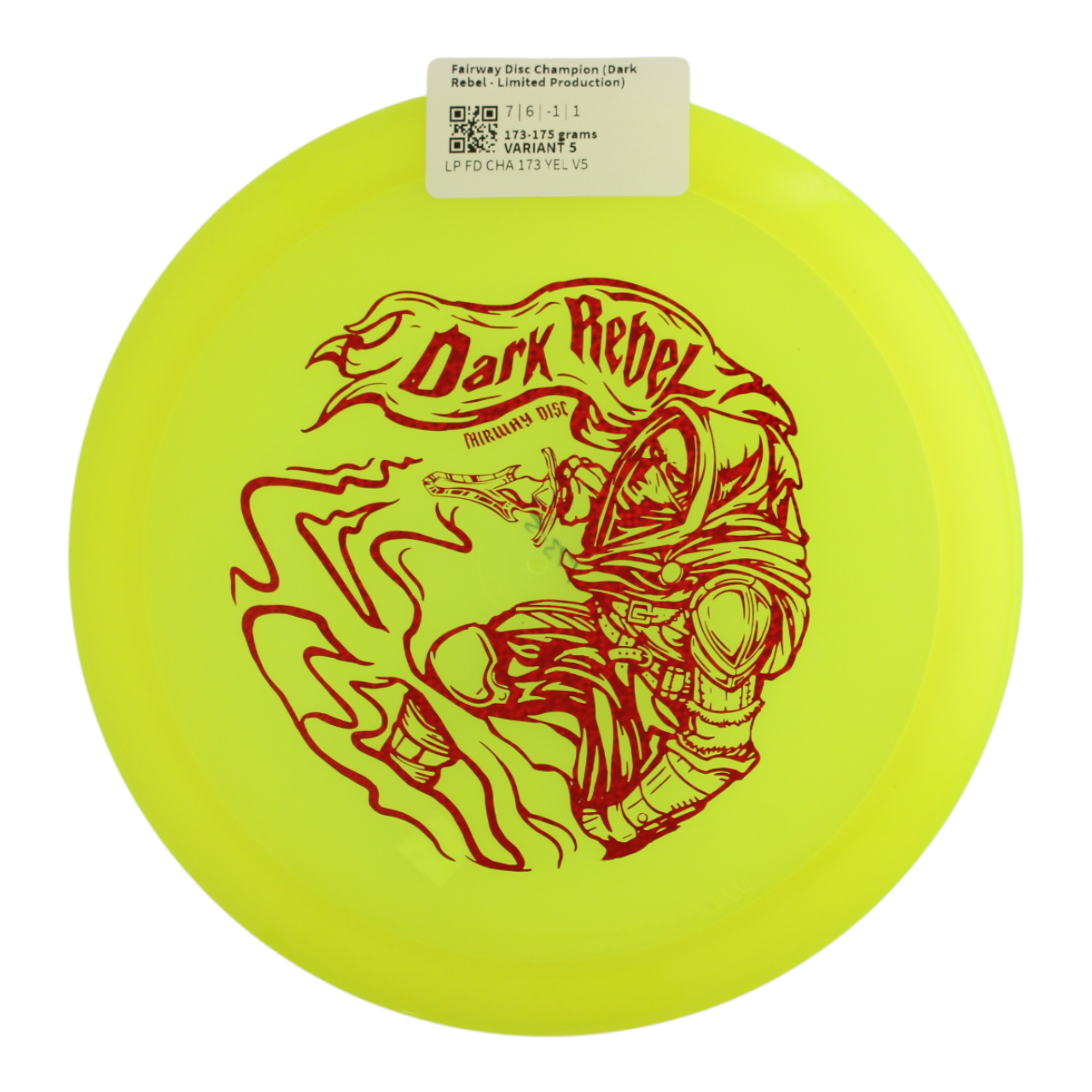 Fairway Disc Champion (Dark Rebel - Limited Production)