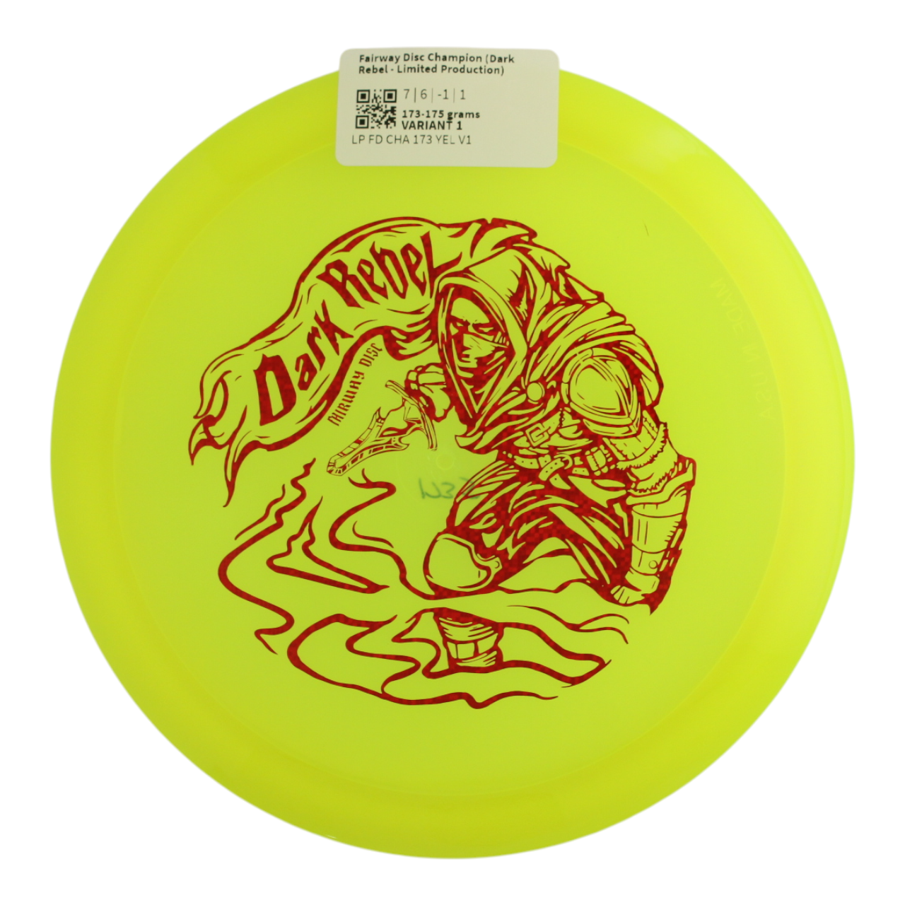 Fairway Disc Champion (Dark Rebel - Limited Production)