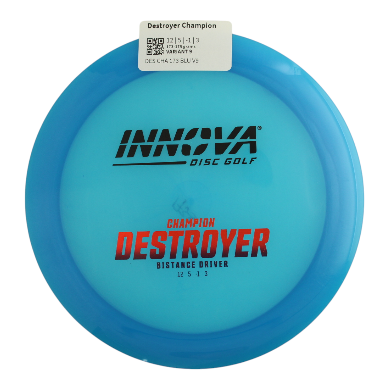 INNOVA DISC GOLF CANADA	Destroyer
Distance Driver	Slick Finish	Versatile Colors	Great Durability	Overstable	Impact Resistant	Improved Glide Flexible in cooler conditions	Great for distance and control	Maintains stability over time	Comfortable for grip


