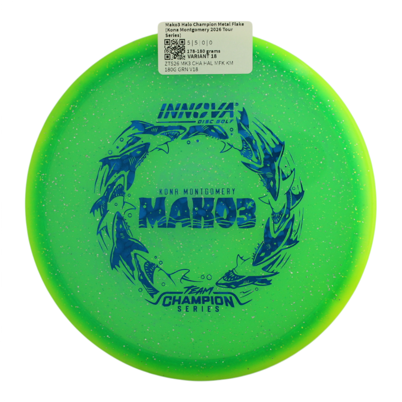 Mako3 Halo Champion Metal Flake (Kona Montgomery 2026 Tour Series)