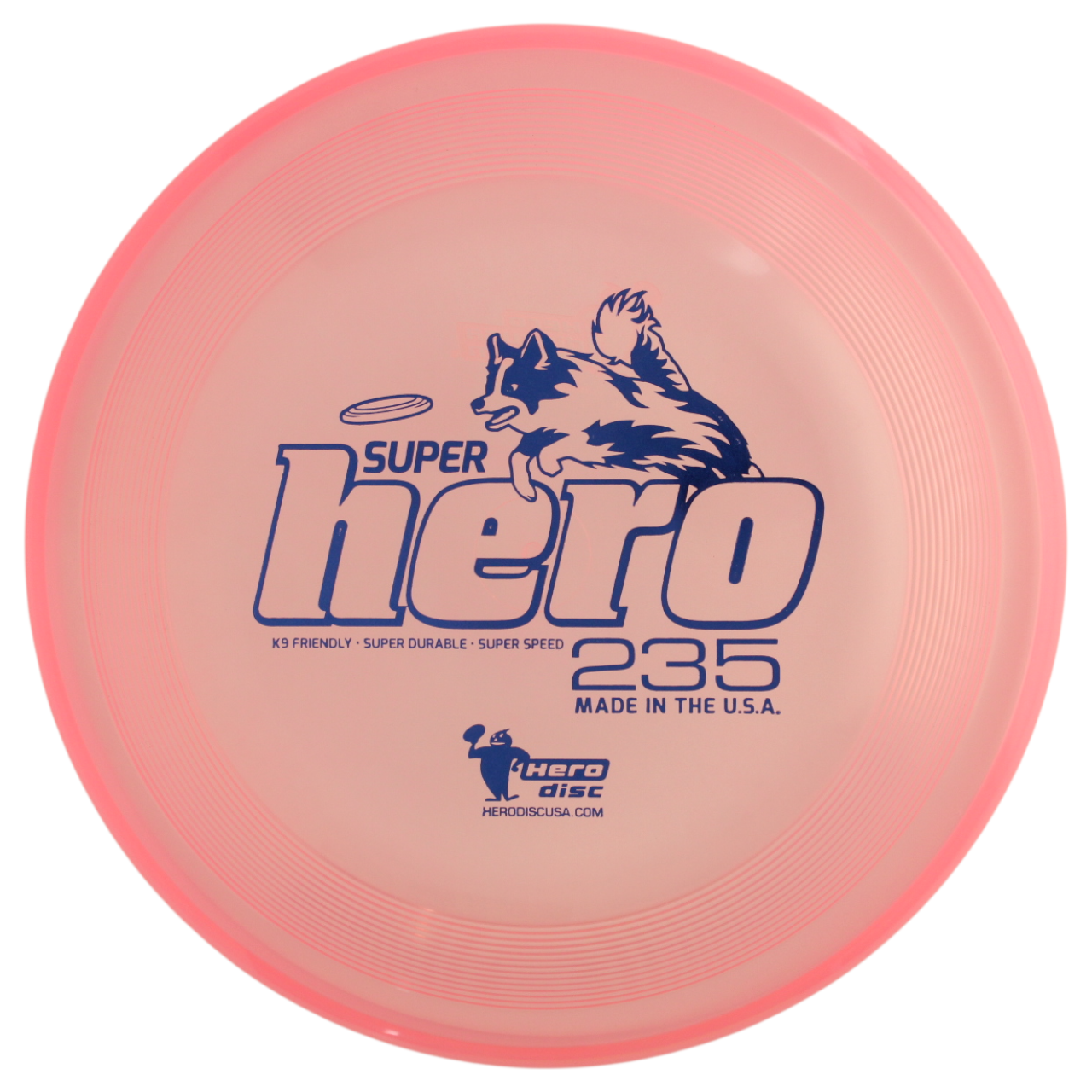 SuperHero 235 Dog Disc