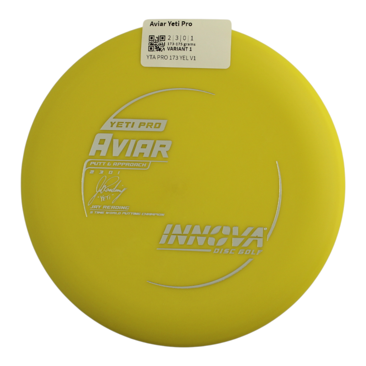 Innova Disc Golf Canada Yeti Pro Aviar Putt & Approach Disc Soft grip	Moderate durability	Best for putters and approaches	Good for beginners	Excellent for touch shots	Retains grip even when wet
