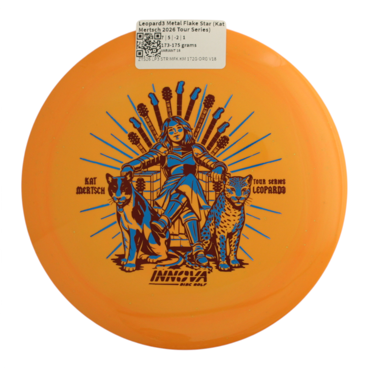 Leopard3 Metal Flake Star (Kat Mertsch 2026 Tour Series)