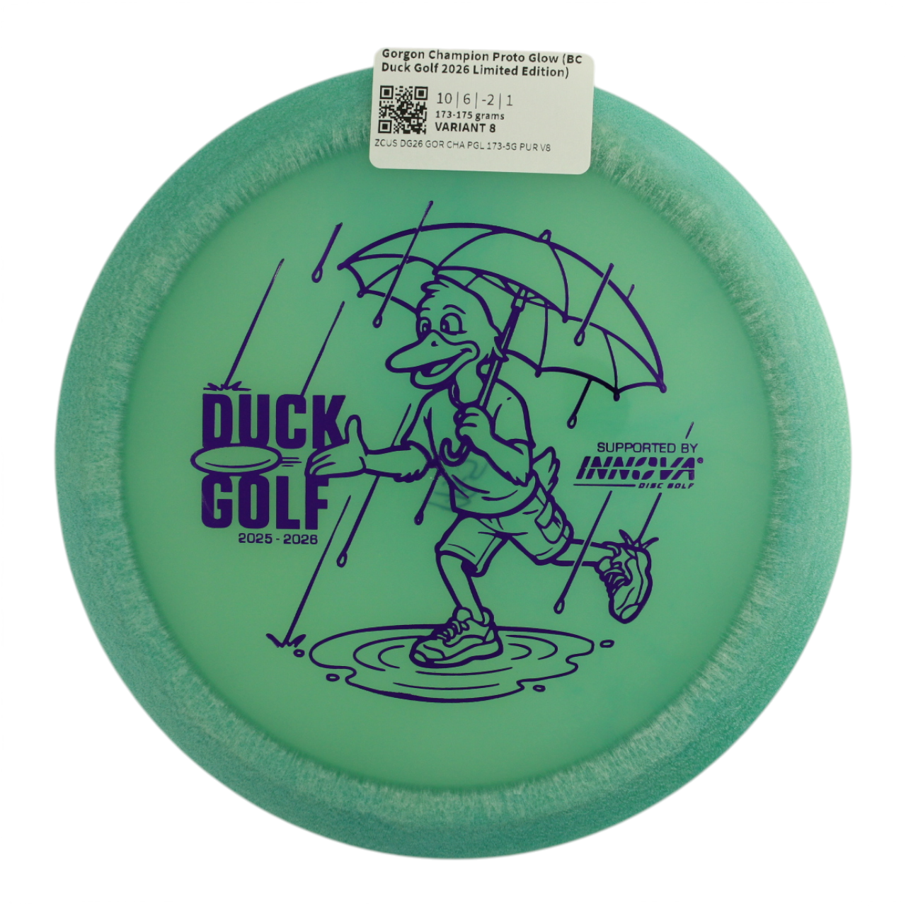 Gorgon Champion Proto Glow (BC Duck Golf 2026 Limited Edition)