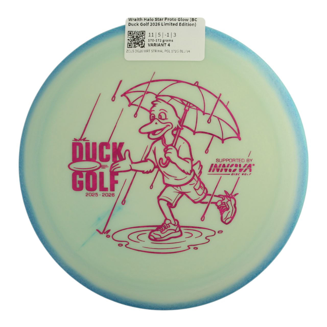 Wraith Halo Star Proto Glow (BC Duck Golf 2026 Limited Edition)