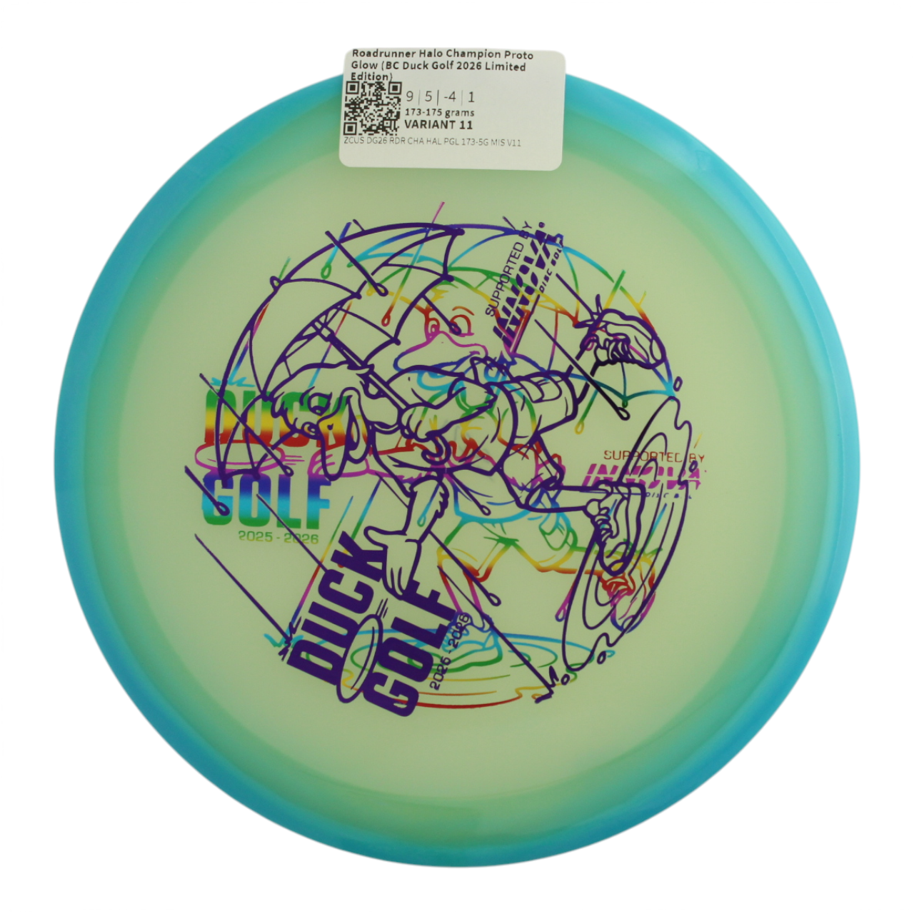 Roadrunner Halo Champion Proto Glow (BC Duck Golf 2026 Limited Edition)