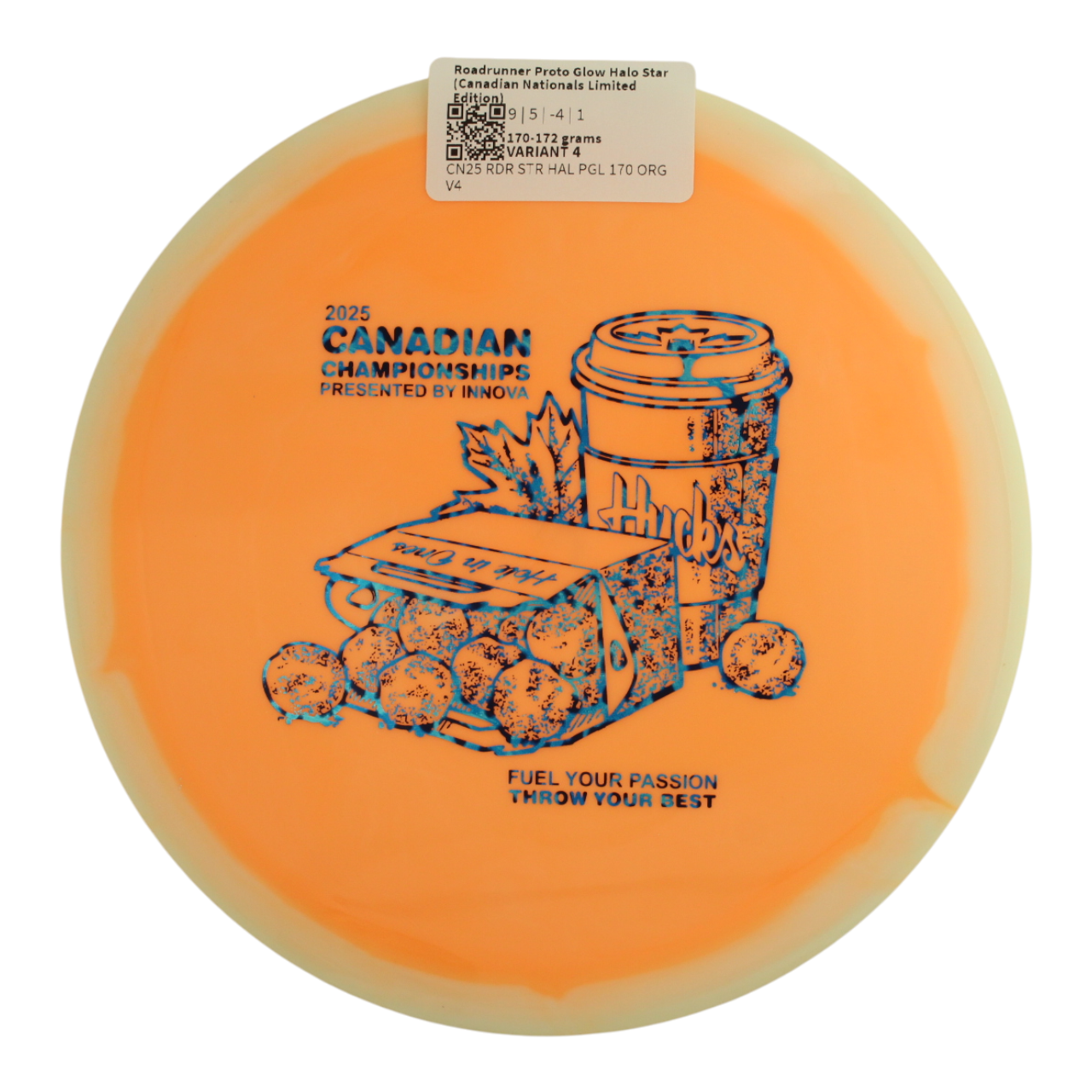 Roadrunner Proto Glow Halo Star (Canadian Nationals Limited Edition)