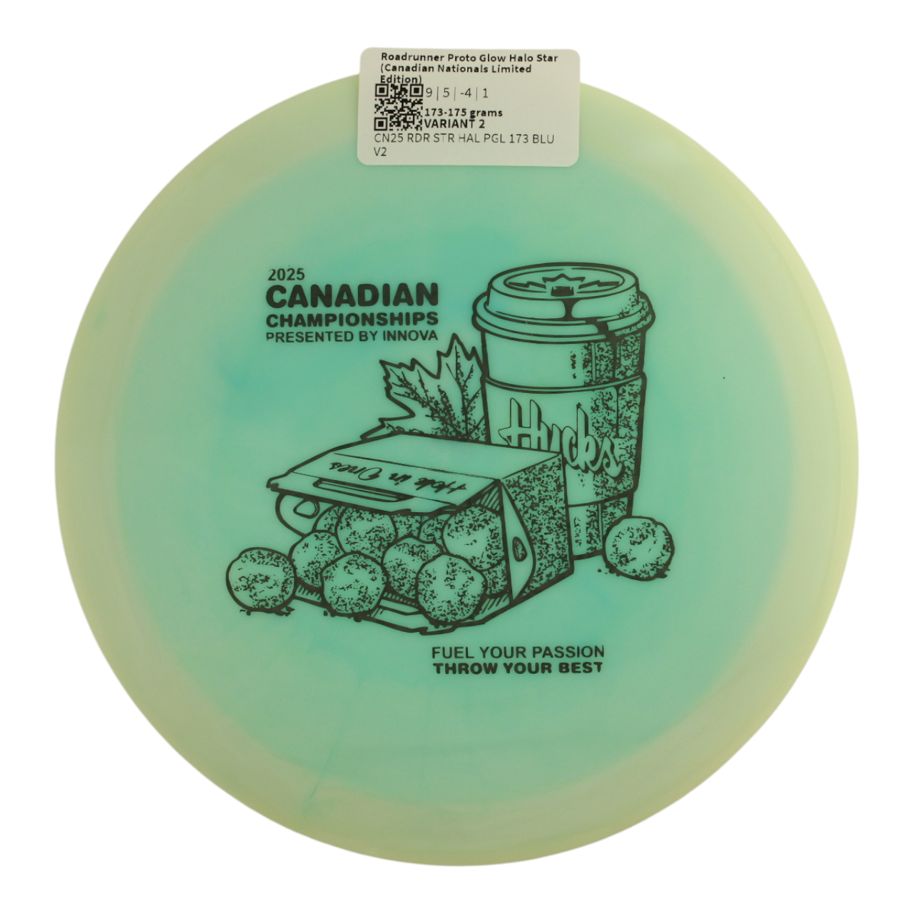 Roadrunner Proto Glow Halo Star (Canadian Nationals Limited Edition)