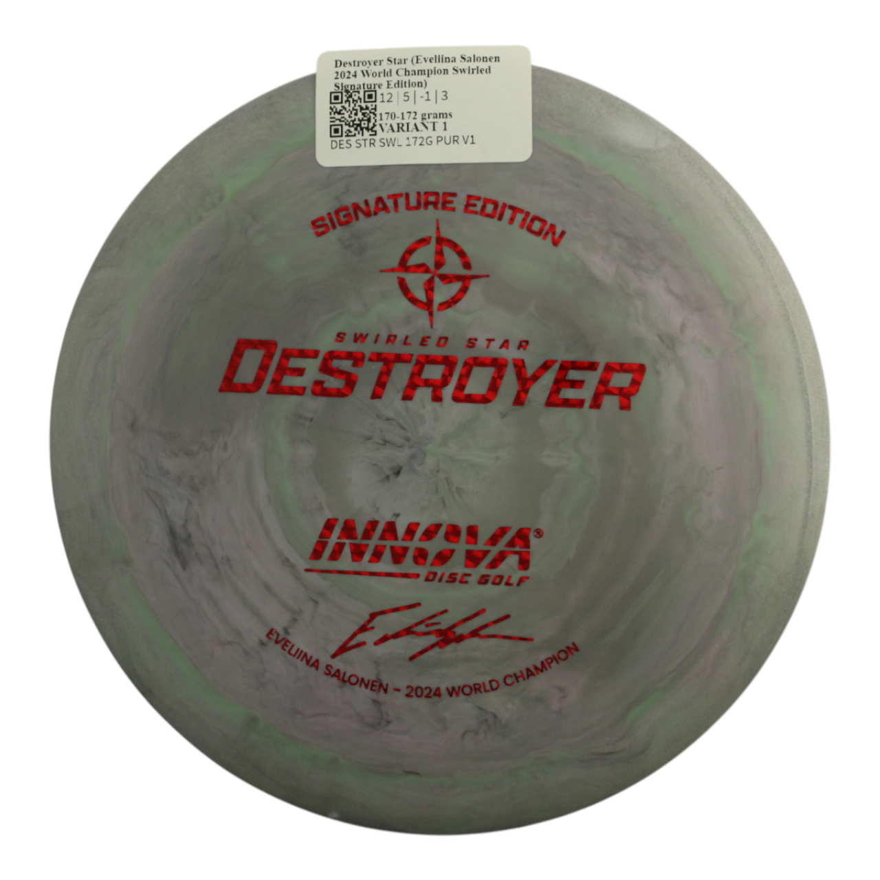 Destroyer Star (Eveliina Salonen 2024 World Champion Swirled Signature Edition)