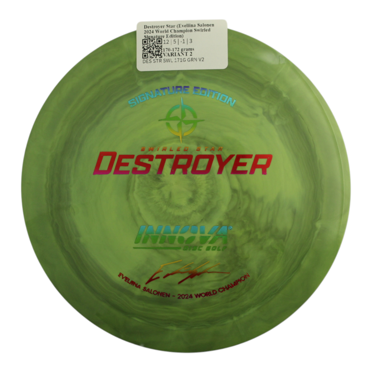 Destroyer Star (Eveliina Salonen 2024 World Champion Swirled Signature Edition)