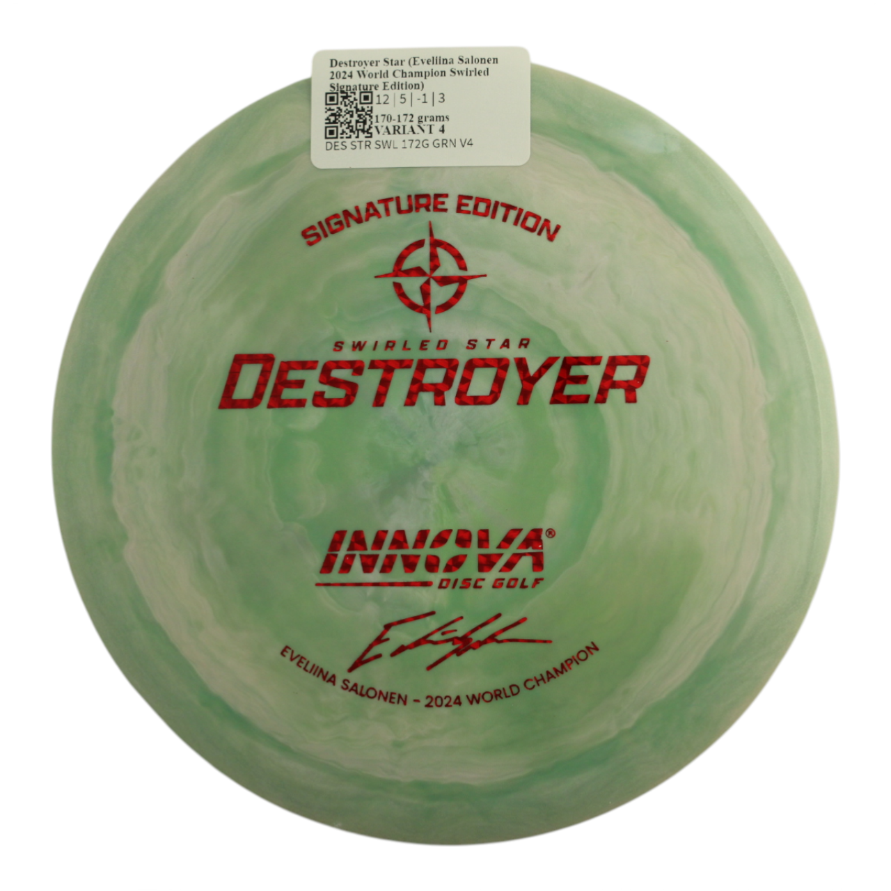Destroyer Star (Eveliina Salonen 2024 World Champion Swirled Signature Edition)