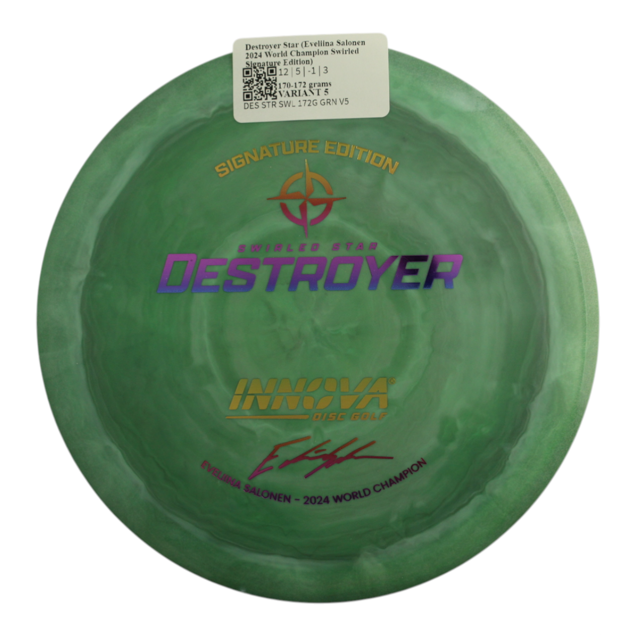 Destroyer Star (Eveliina Salonen 2024 World Champion Swirled Signature Edition)