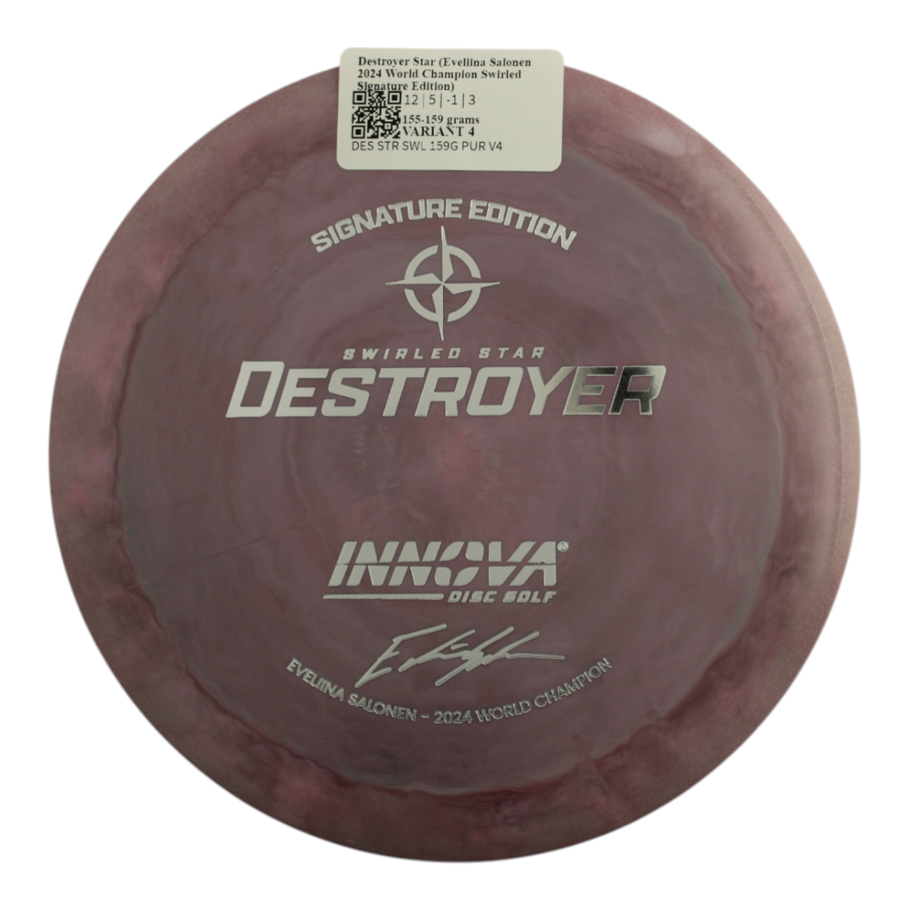 Destroyer Star (Eveliina Salonen 2024 World Champion Swirled Signature Edition)