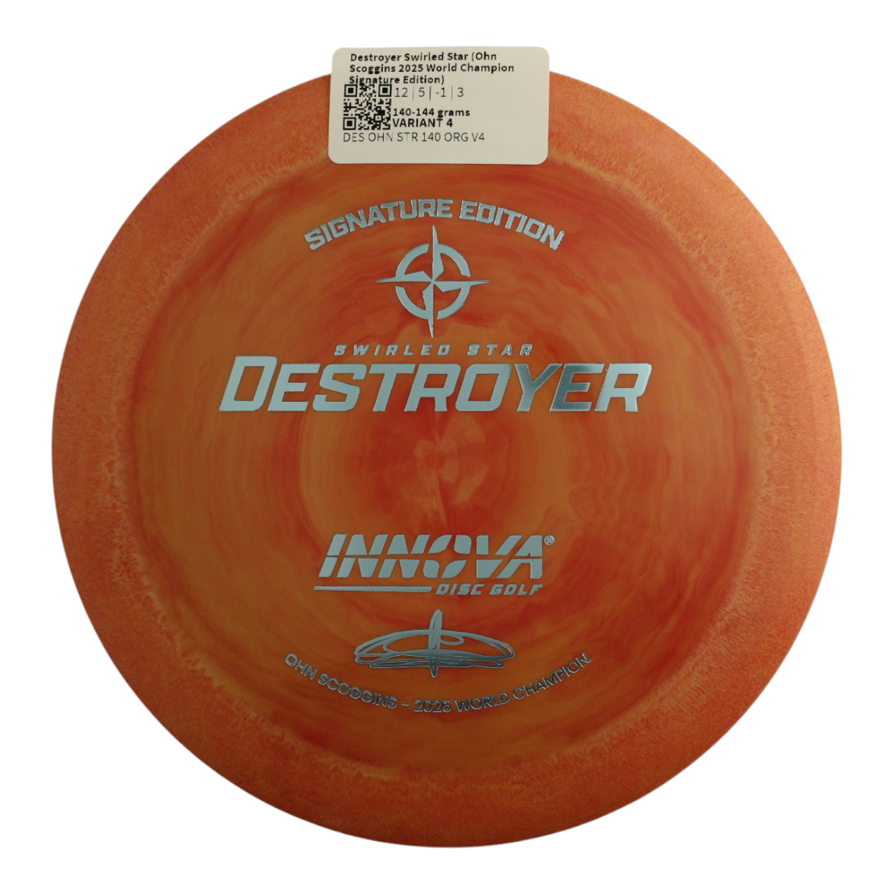 Destroyer Swirled Star (Ohn Scoggins 2025 World Champion Signature Edition)
