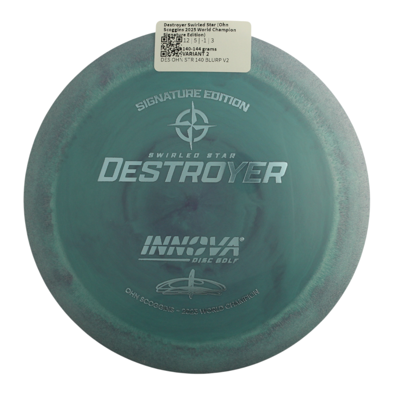 Destroyer Swirled Star (Ohn Scoggins 2025 World Champion Signature Edition)