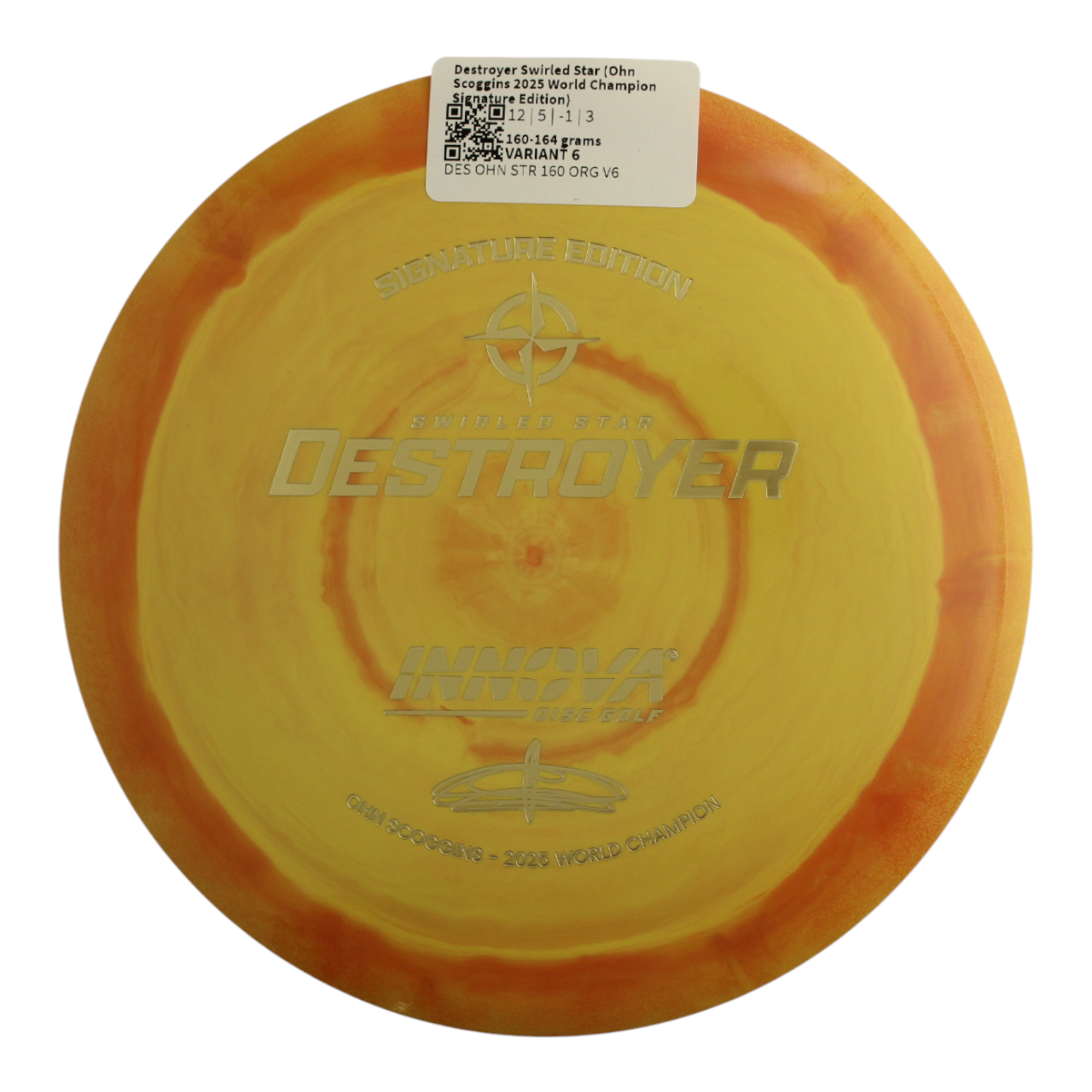 Destroyer Swirled Star (Ohn Scoggins 2025 World Champion Signature Edition)