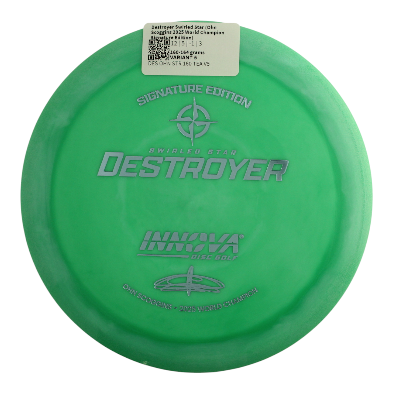 Destroyer Swirled Star (Ohn Scoggins 2025 World Champion Signature Edition)