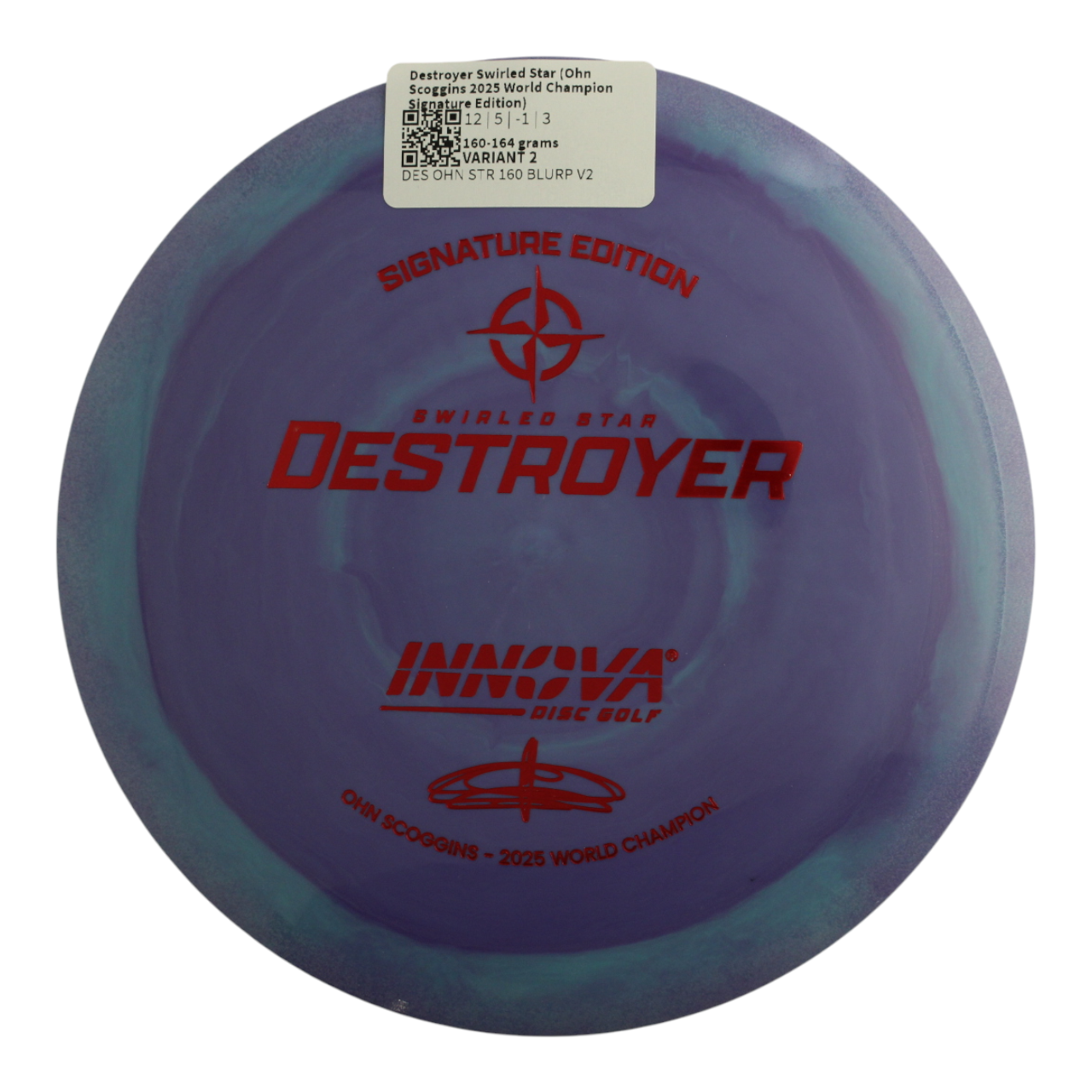 Destroyer Swirled Star (Ohn Scoggins 2025 World Champion Signature Edition)