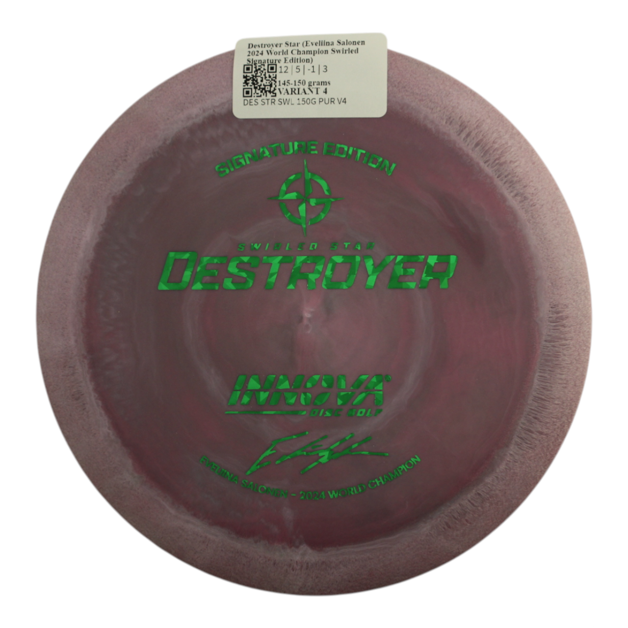 Destroyer Star (Eveliina Salonen 2024 World Champion Swirled Signature Edition)