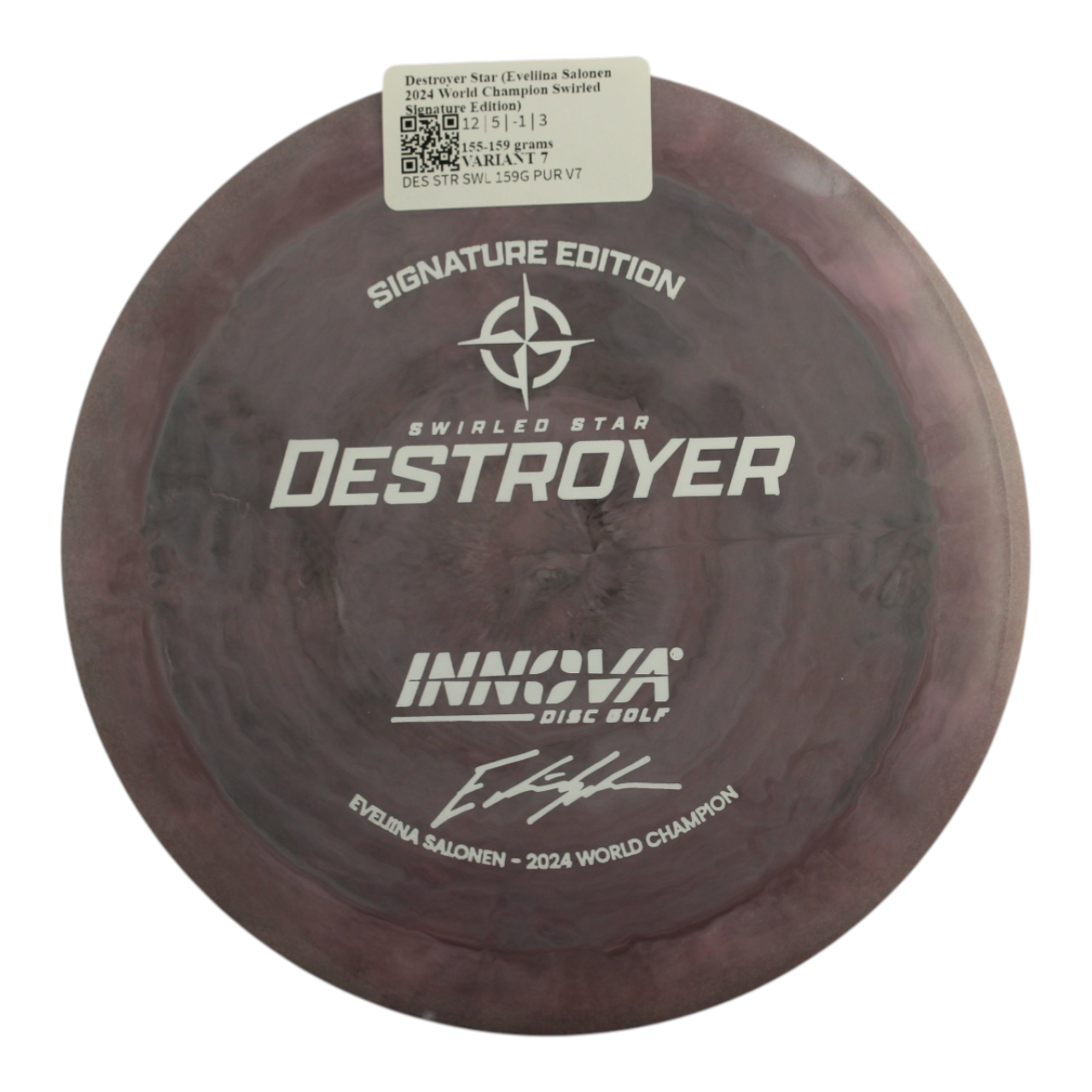 Destroyer Star (Eveliina Salonen 2024 World Champion Swirled Signature Edition)
