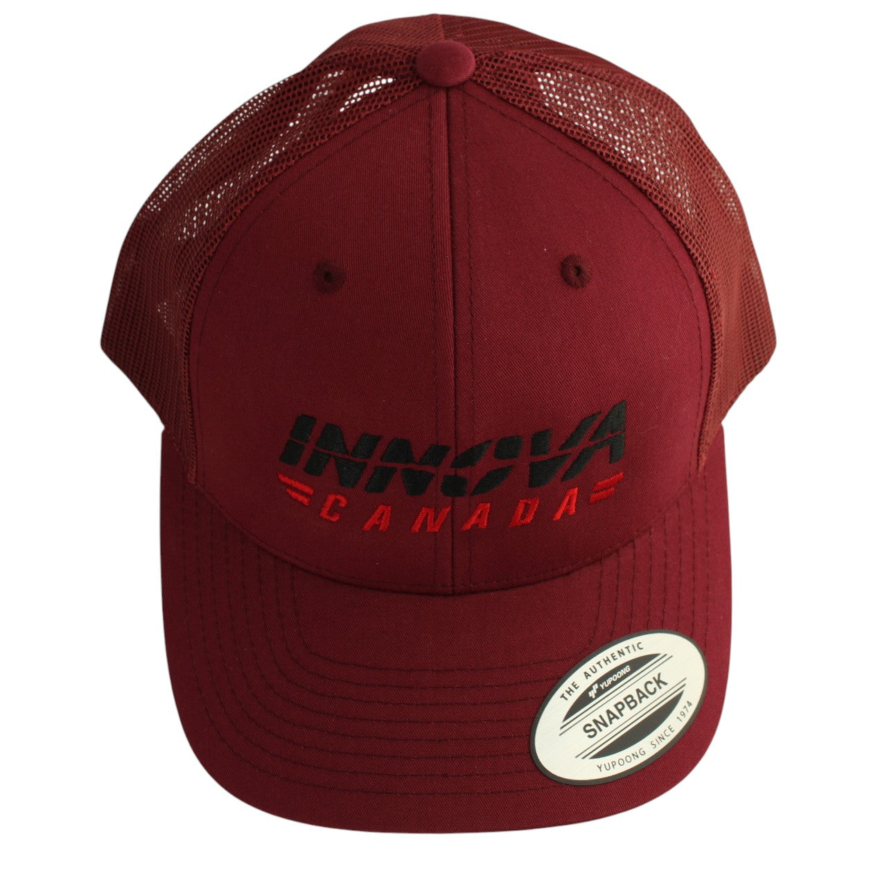 Curved-Brim Trucker Hat