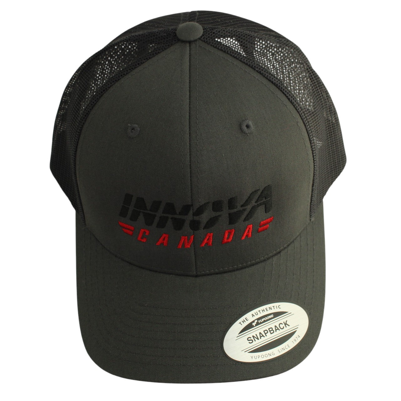 Curved-Brim Trucker Hat