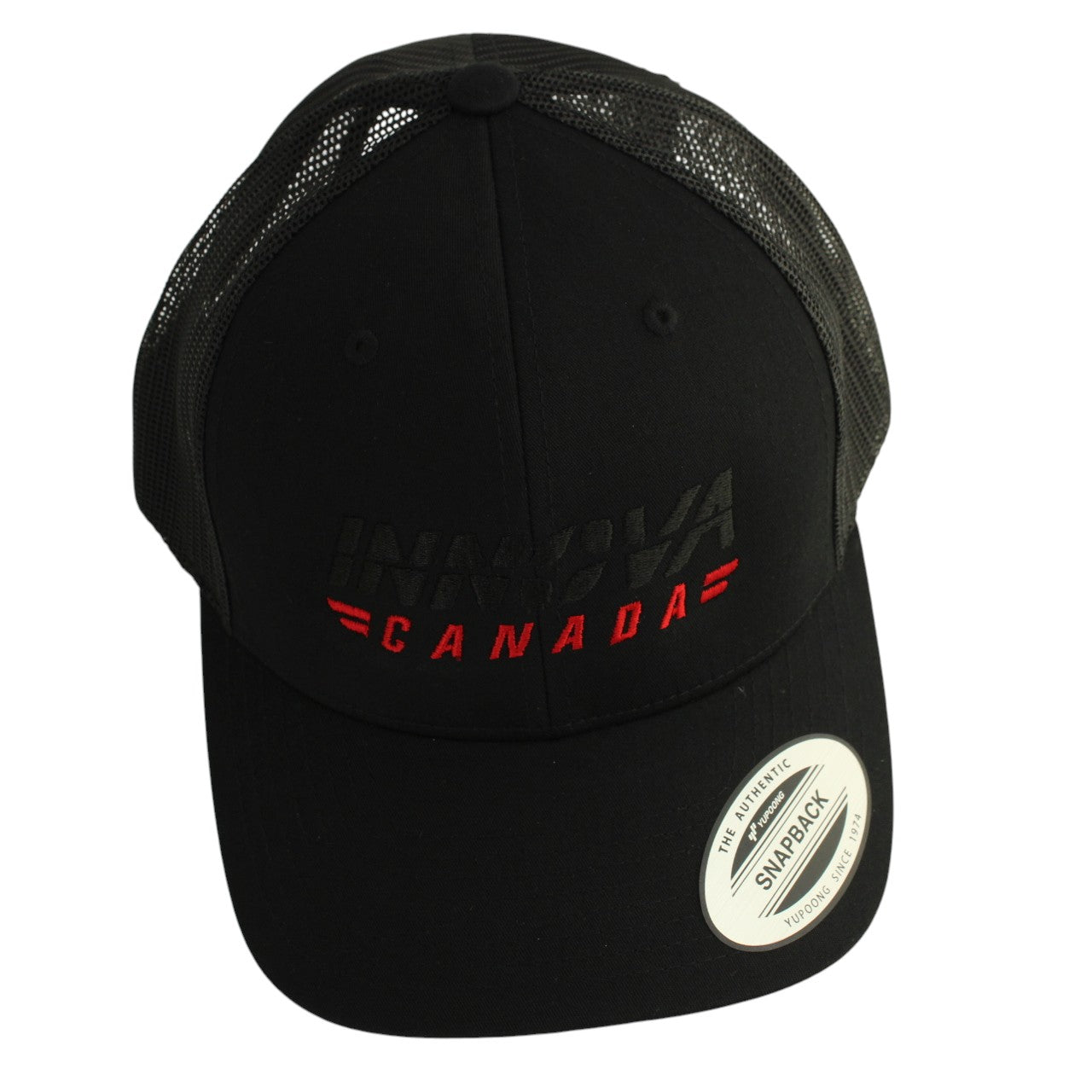 Curved-Brim Trucker Hat