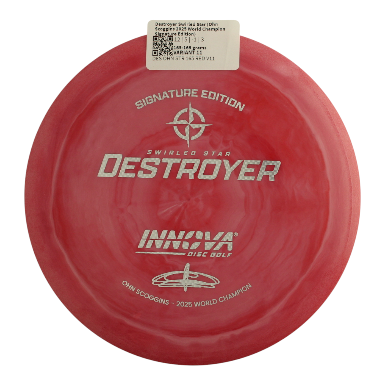 Destroyer Swirled Star (Ohn Scoggins 2025 World Champion Signature Edition)