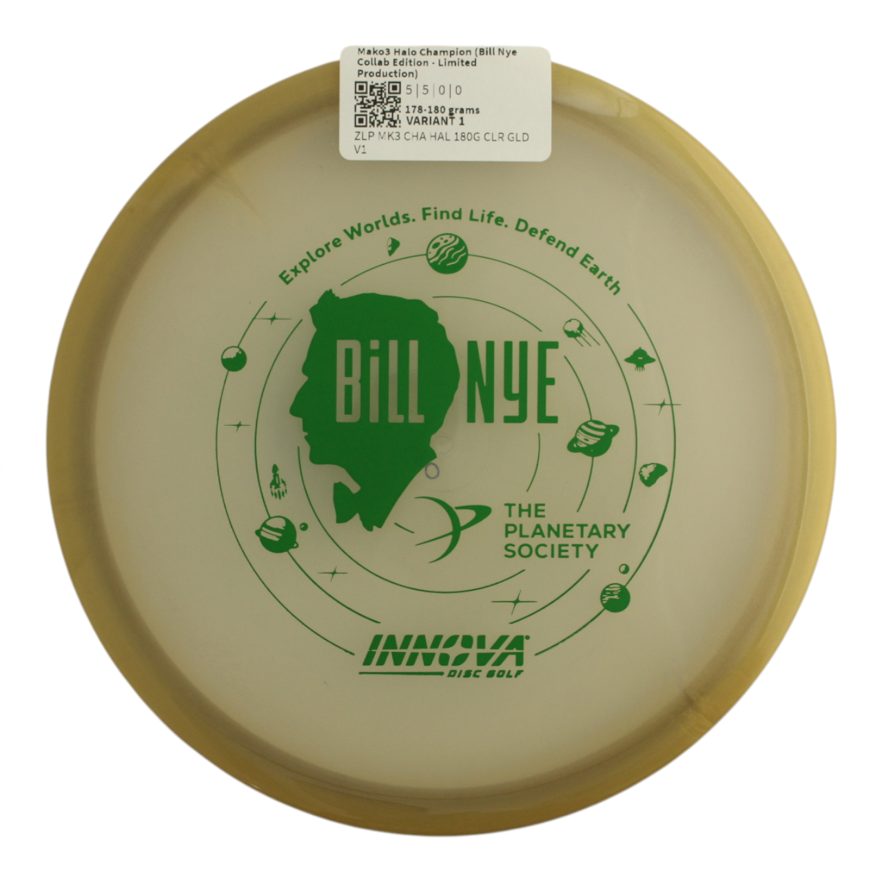 Mako3 Halo Champion (Bill Nye Collab Edition - Limited Production)