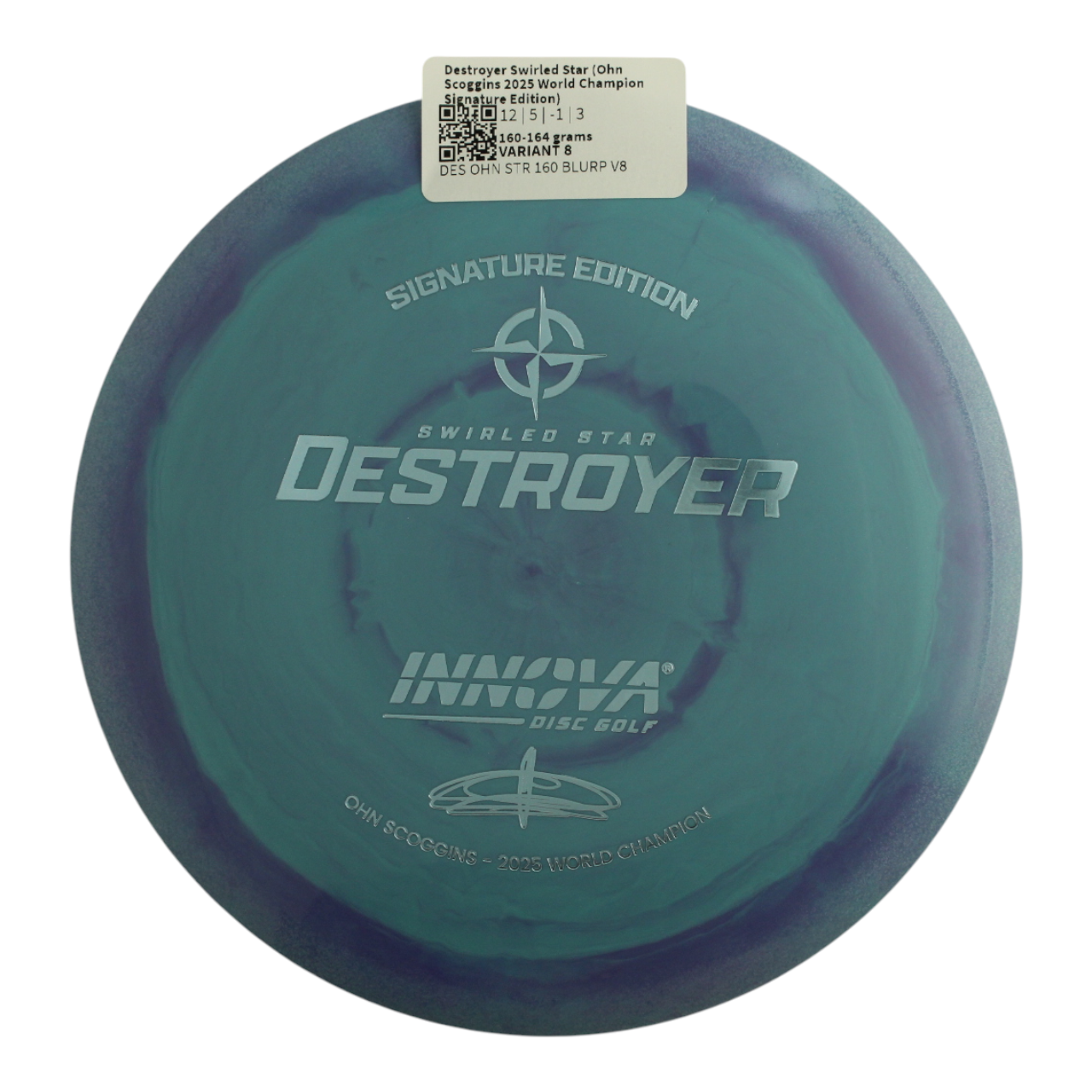 Destroyer Swirled Star (Ohn Scoggins 2025 World Champion Signature Edition)
