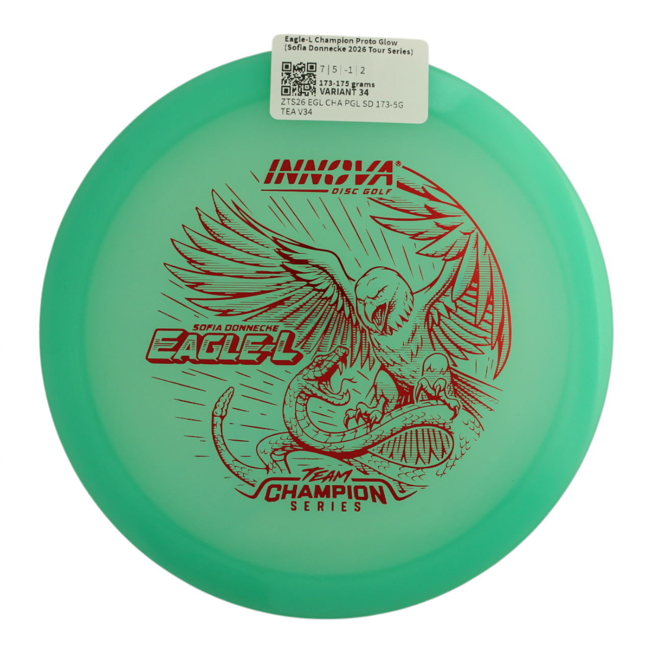 Eagle-L Champion Proto Glow (Sofia Donnecke 2026 Tour Series)