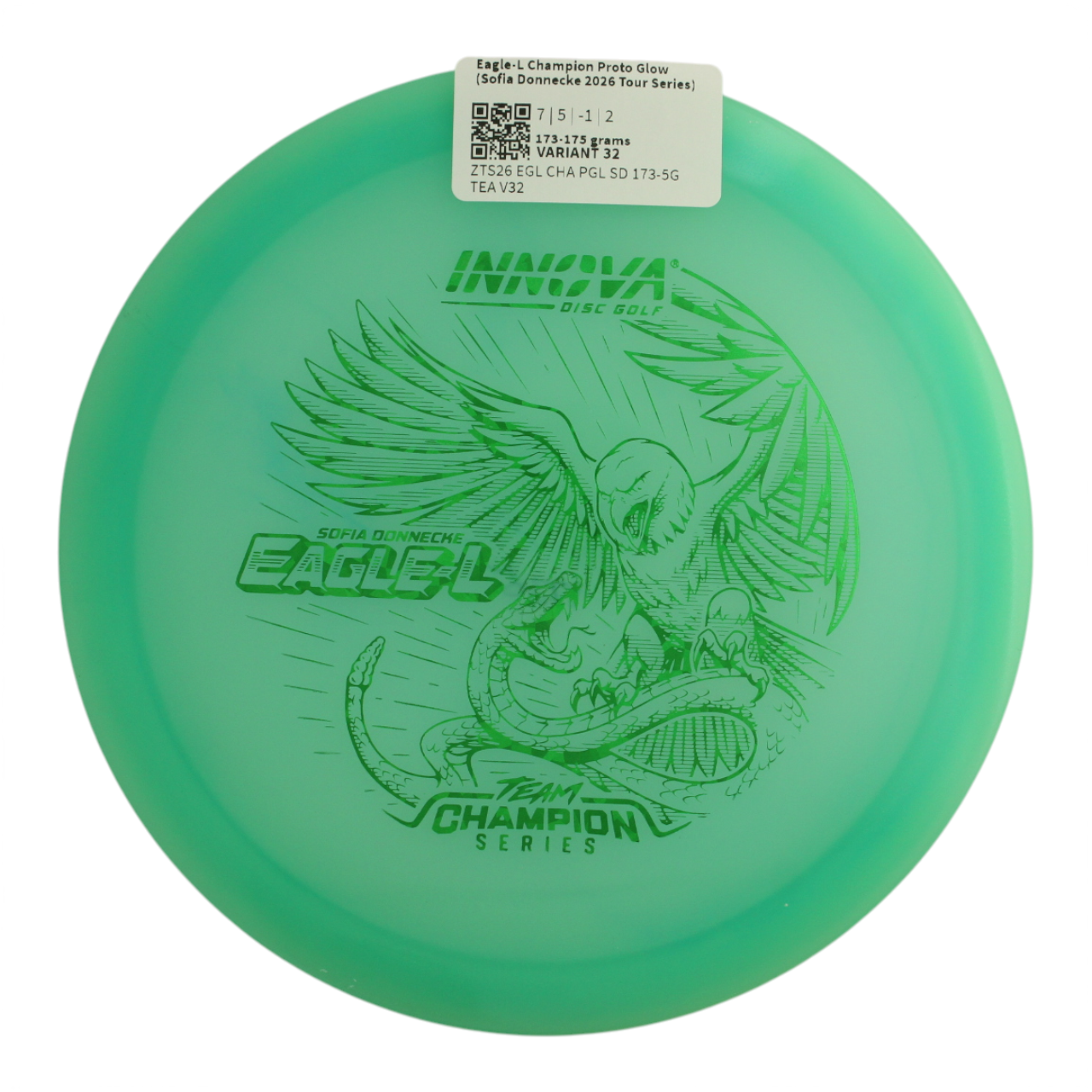 Eagle-L Champion Proto Glow (Sofia Donnecke 2026 Tour Series)