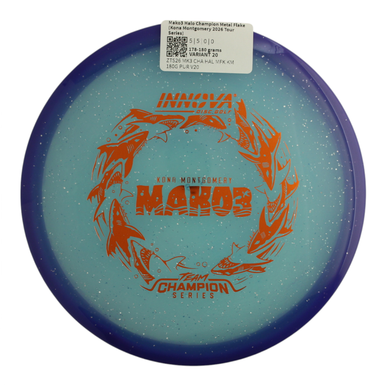Mako3 Halo Champion Metal Flake (Kona Montgomery 2026 Tour Series)