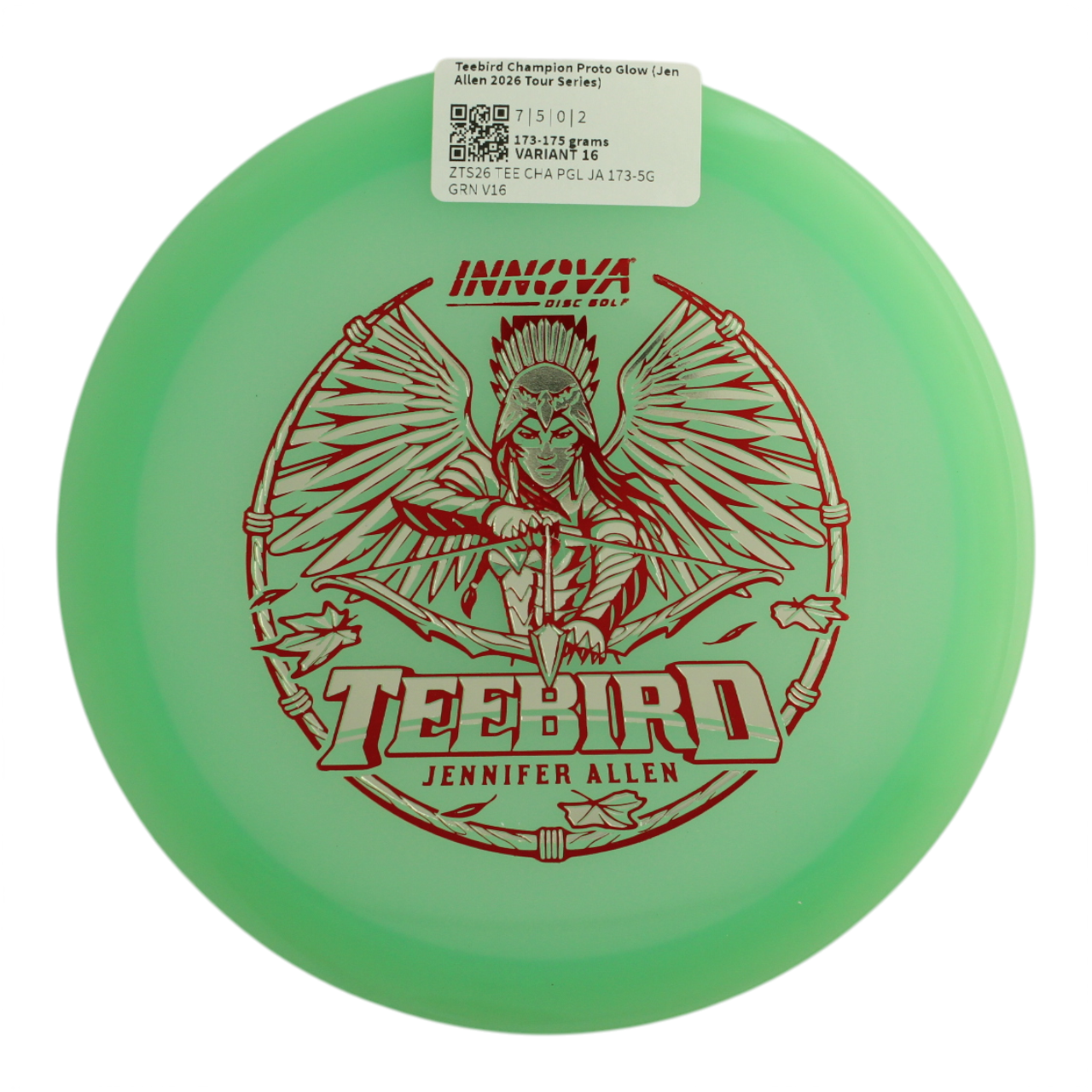 Teebird Champion Proto Glow (Jen Allen 2026 Tour Series)