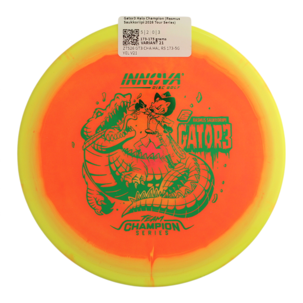 Gator3 Halo Champion (Rasmus Saukkoriipi 2026 Tour Series)
