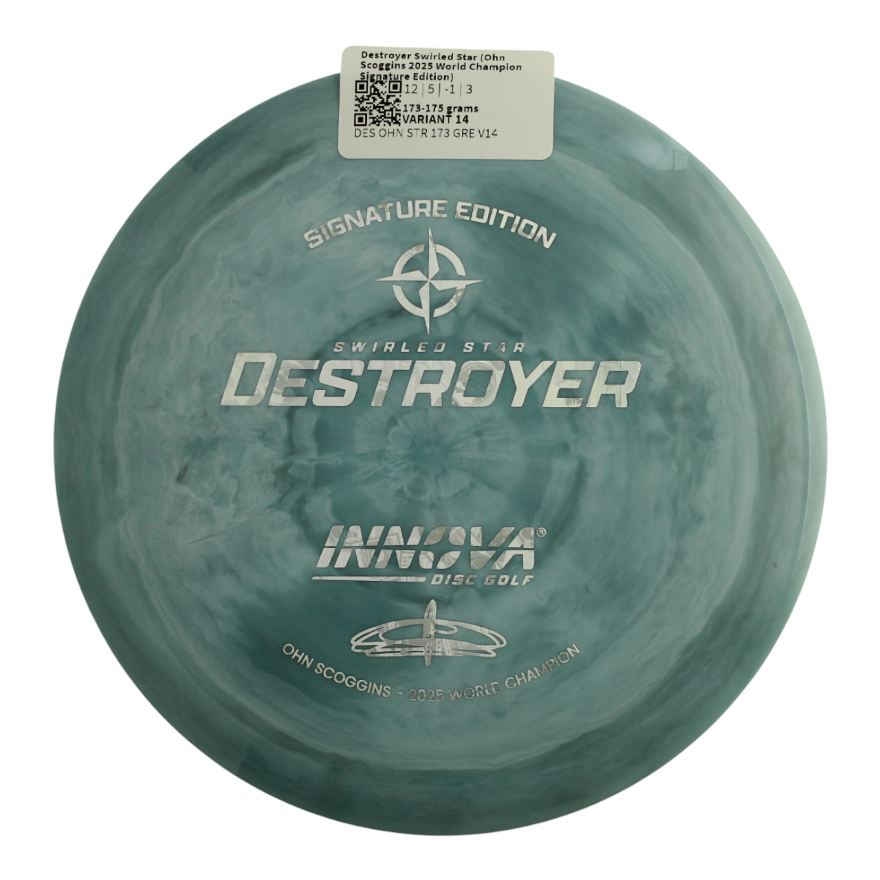 Destroyer Swirled Star (Ohn Scoggins 2025 World Champion Signature Edition)