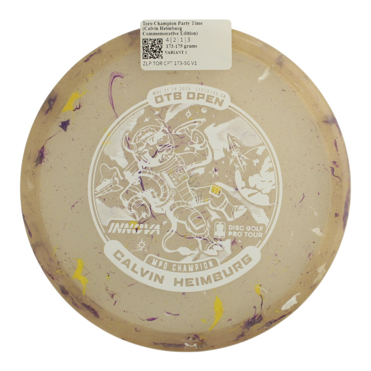 Toro Champion Party Time (Calvin Heimburg Commemorative Edition)
