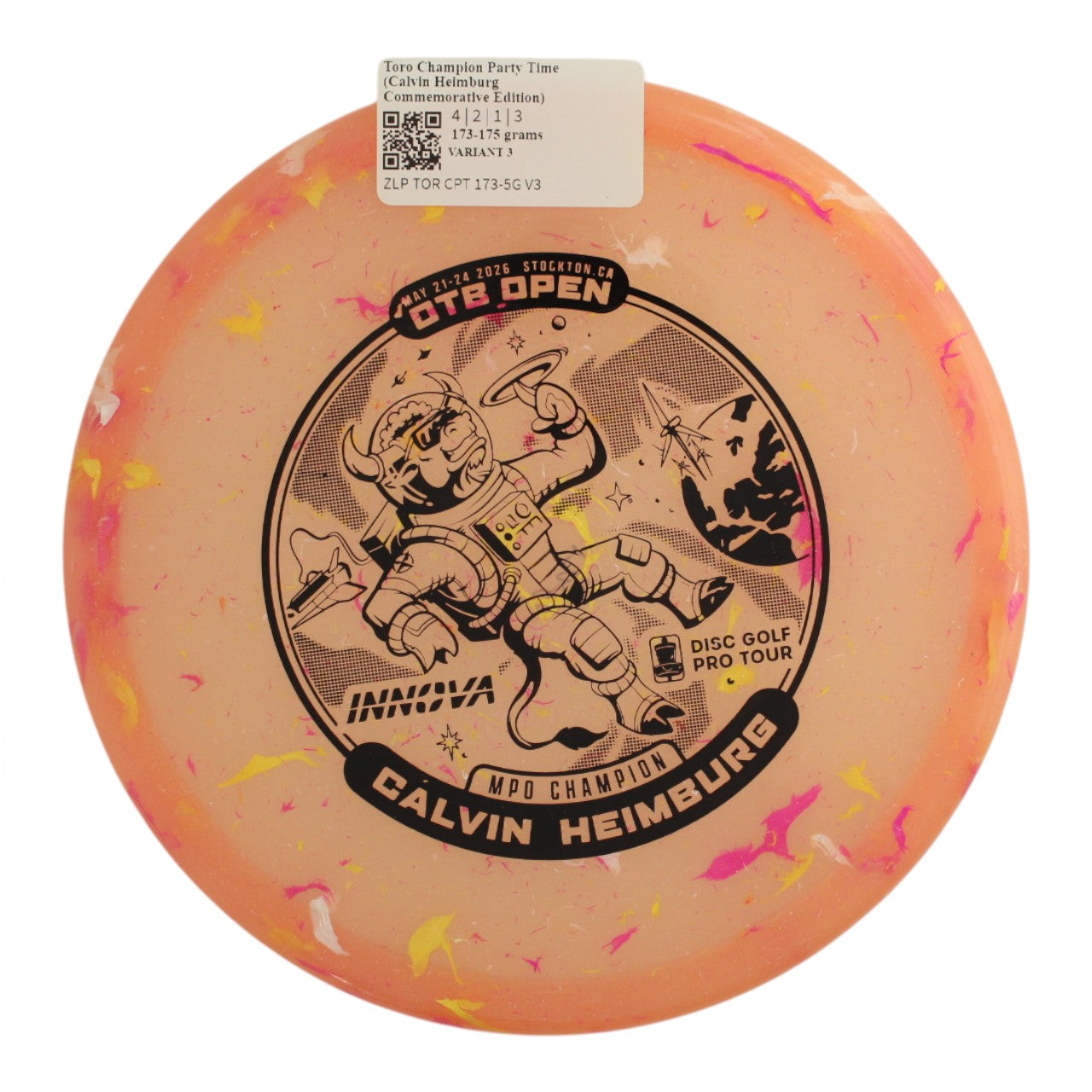 Toro Champion Party Time (Calvin Heimburg Commemorative Edition)