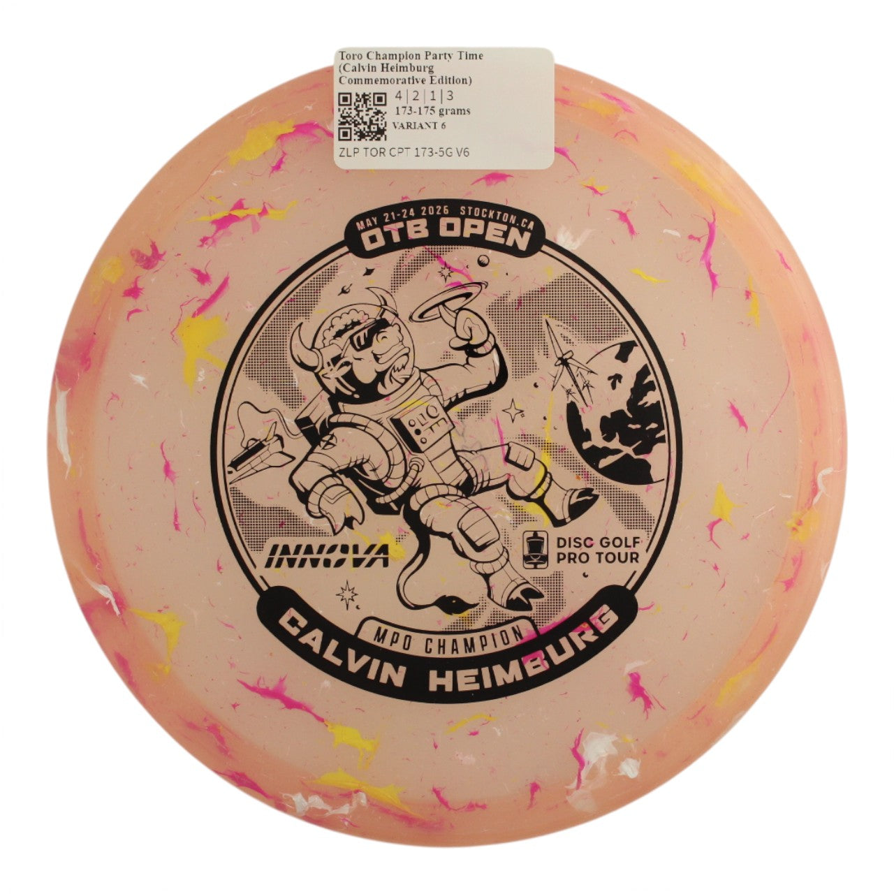 Toro Champion Party Time (Calvin Heimburg Commemorative Edition)