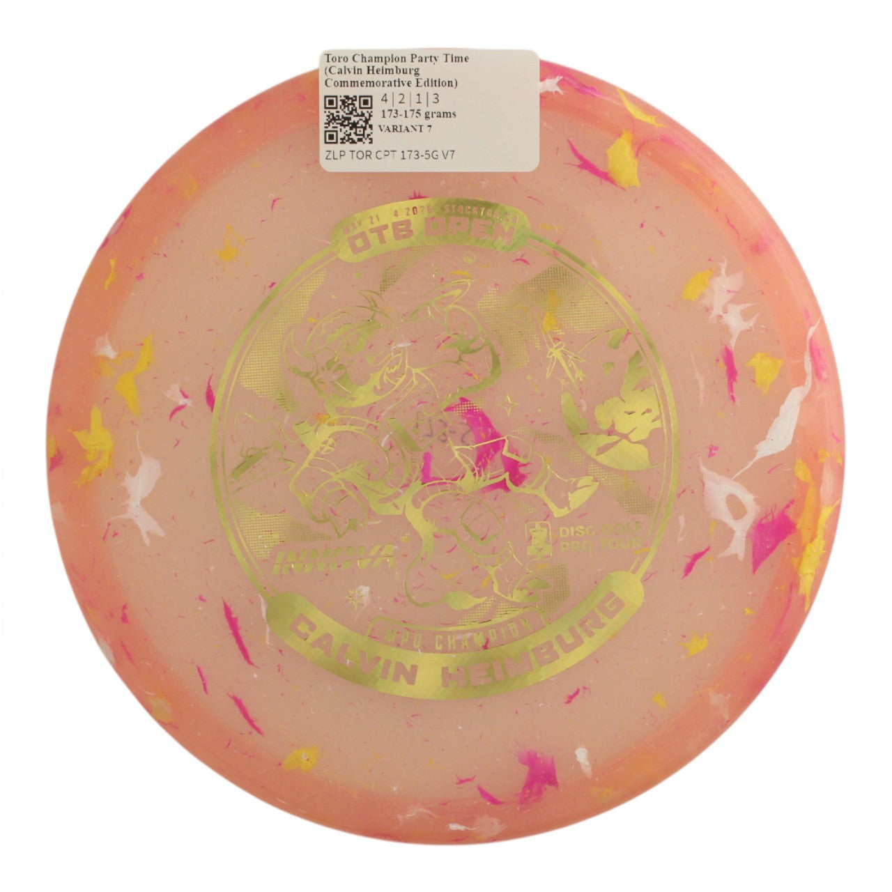 Toro Champion Party Time (Calvin Heimburg Commemorative Edition)