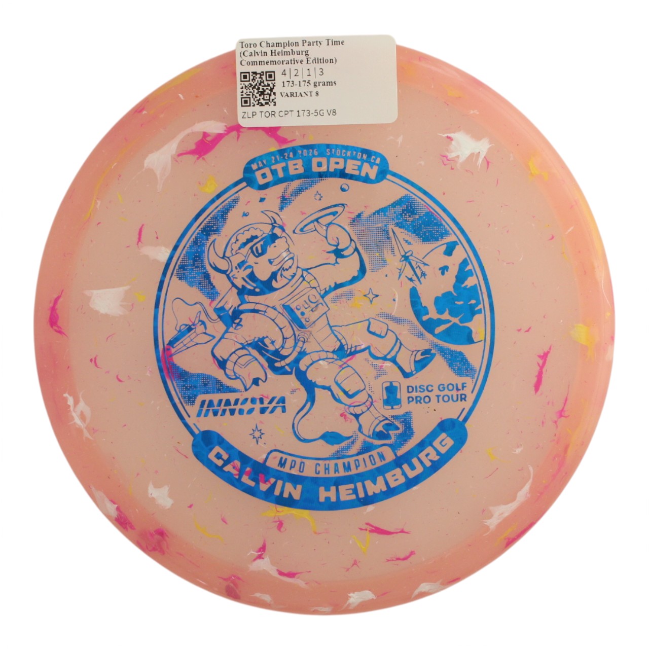 Toro Champion Party Time (Calvin Heimburg Commemorative Edition)