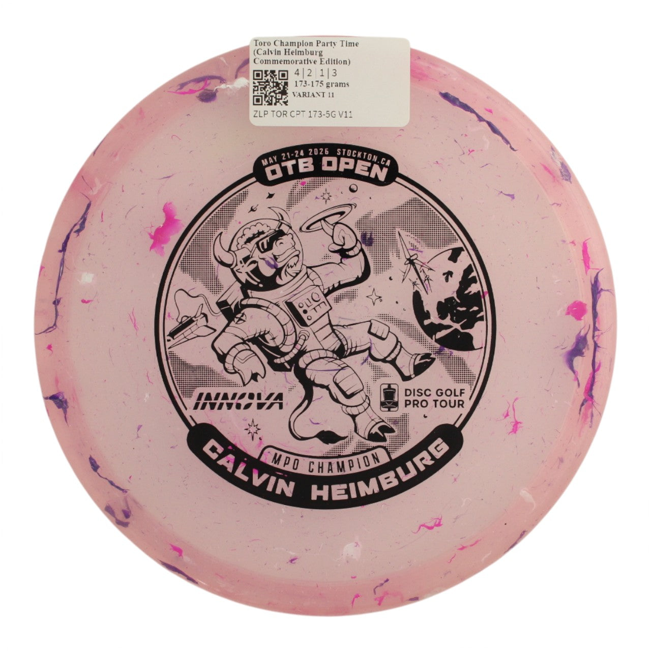 Toro Champion Party Time (Calvin Heimburg Commemorative Edition)