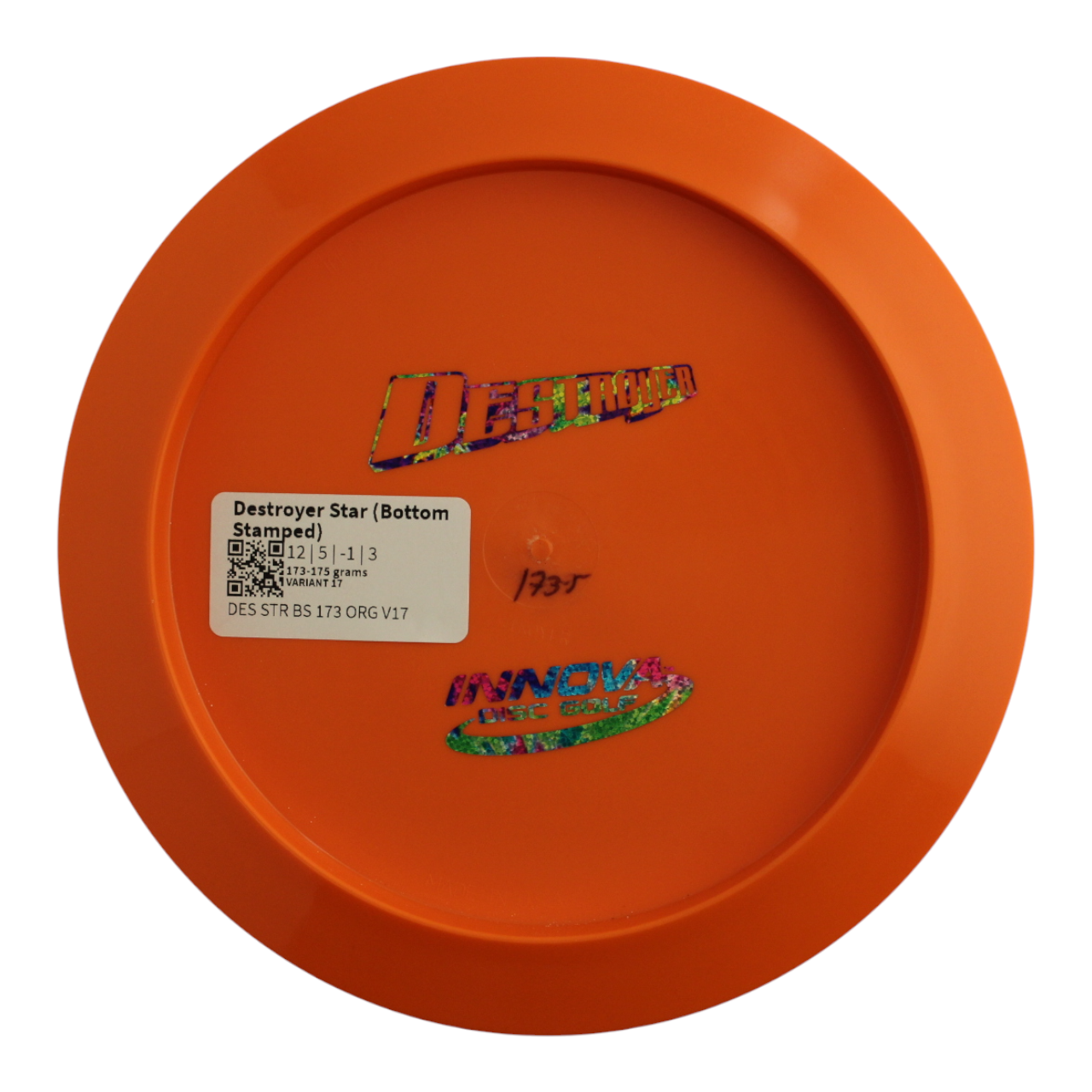 Destroyer Star (Bottom Stamped)