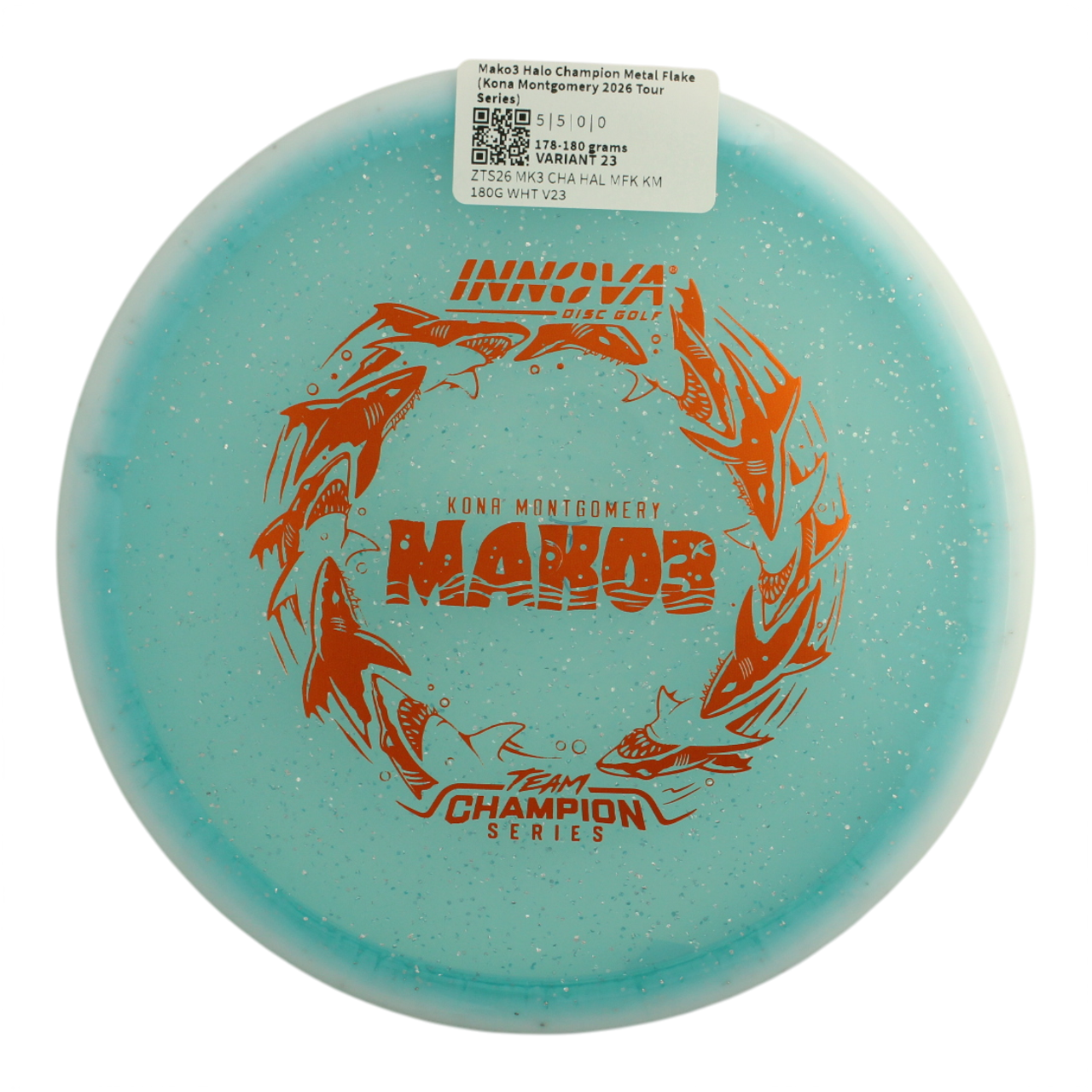 Mako3 Halo Champion Metal Flake (Kona Montgomery 2026 Tour Series)
