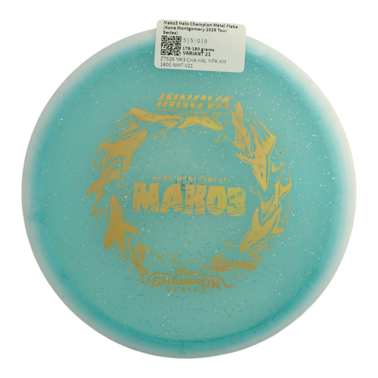 Mako3 Halo Champion Metal Flake (Kona Montgomery 2026 Tour Series)