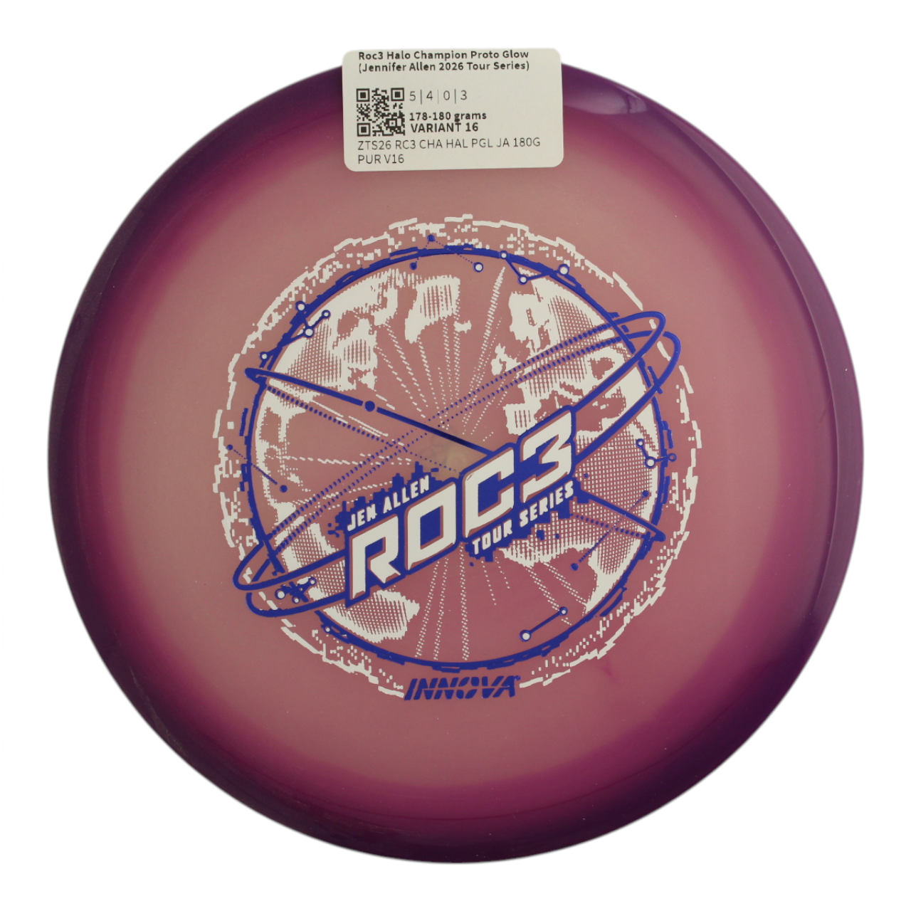 Roc3 Halo Champion Proto Glow (Jennifer Allen 2026 Tour Series)
